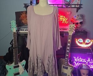 Indigo Soul Lavender Midi Dress